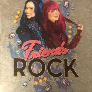 DISNEY Descendants girls tee shirt top